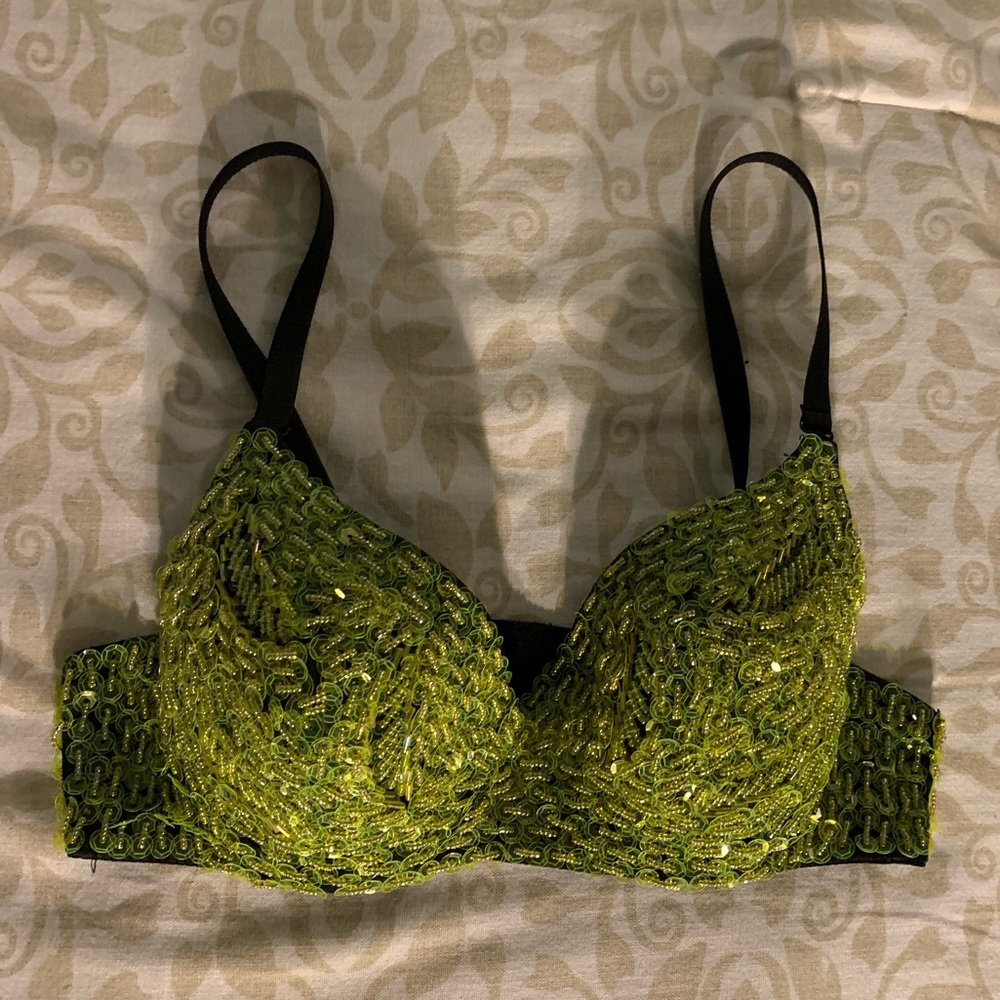 Sequin Bra